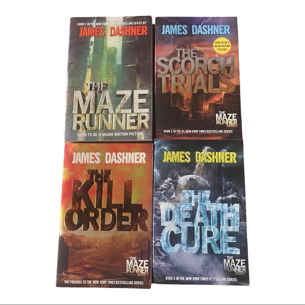 The Maze Runner Series Dashner great condition books